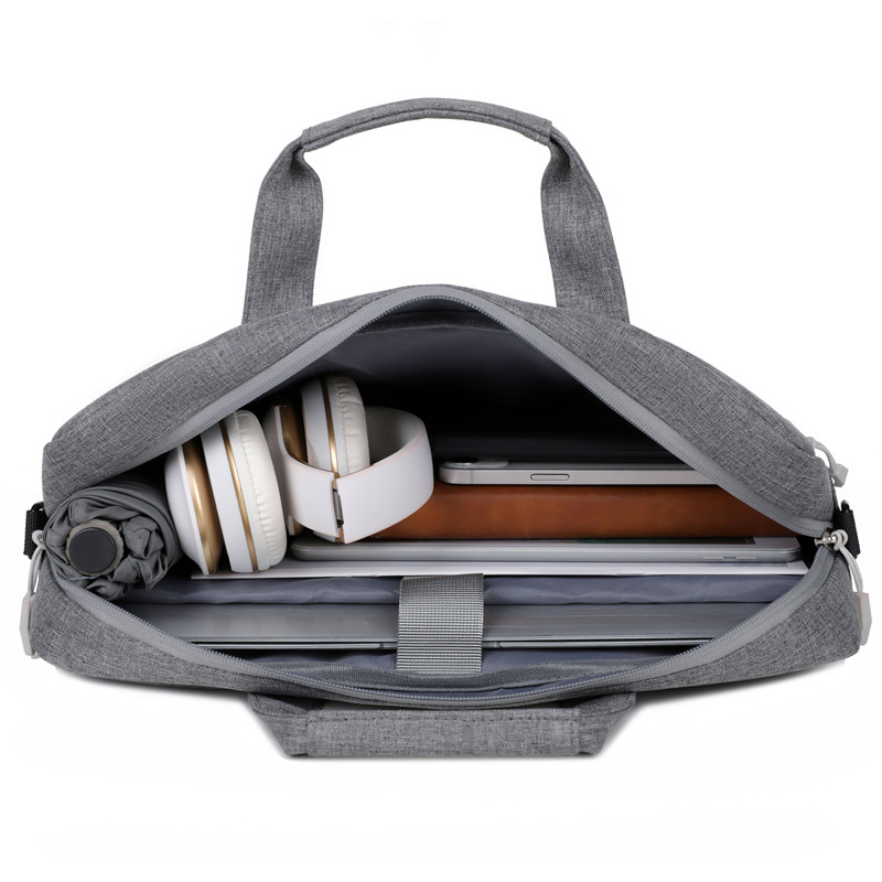 14-inch laptop bag, 15-16.1-inch shoulder bag, large-capacity laptop bag, Apple, Huawei, Lenovo details Picture