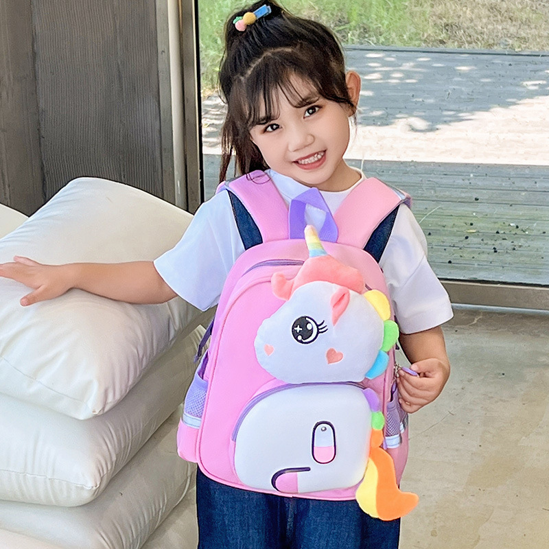 New dinosaur boys' backpacks, cute plush dolls, baby snack backpacks, girls' anti-slip backpacks Application Scenario