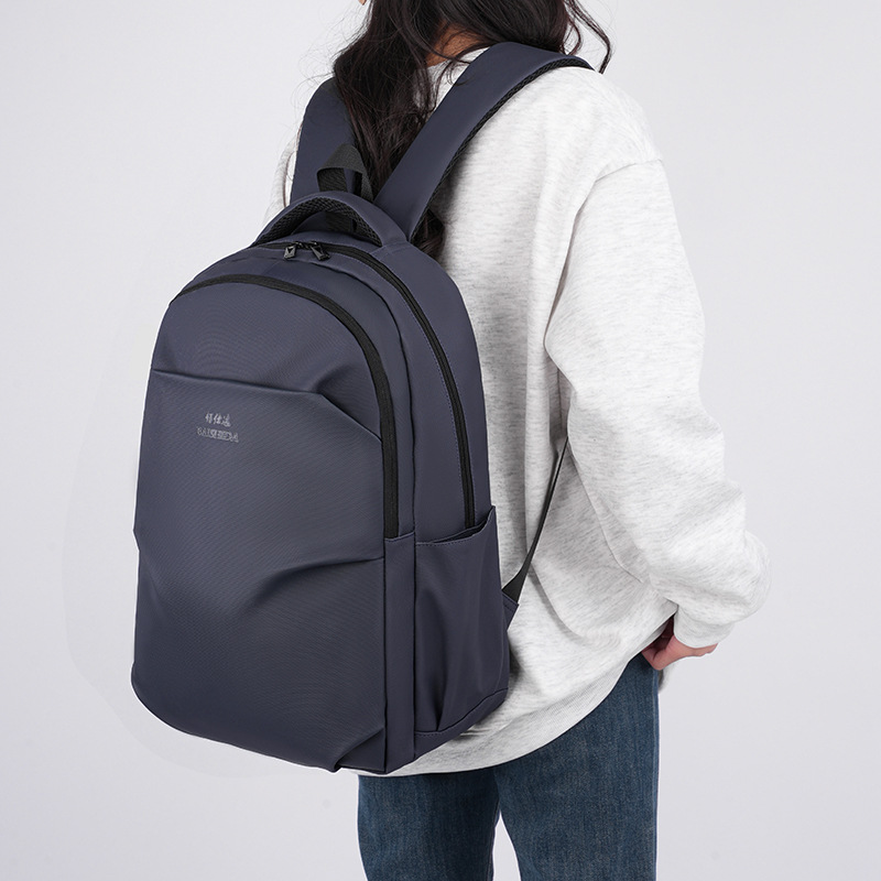 2025 Cross-border New Style casual business backpack, large-capacity business trip backpack, simple computer bag full figure