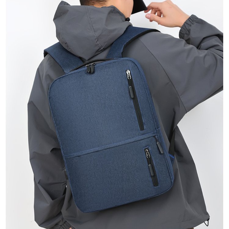 Backpack, large-capacity, high-end male student schoolbag, travel bag, notebook three-piece set, backpack, business computer bag Application Scenario