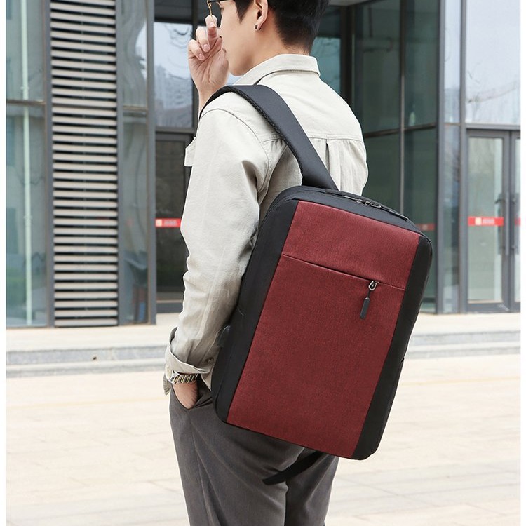 Wholesale of cross-border three-piece backpacks, men's large-capacity usb charging business backpacks, business trip and leisure computer backpacks Specification drawing