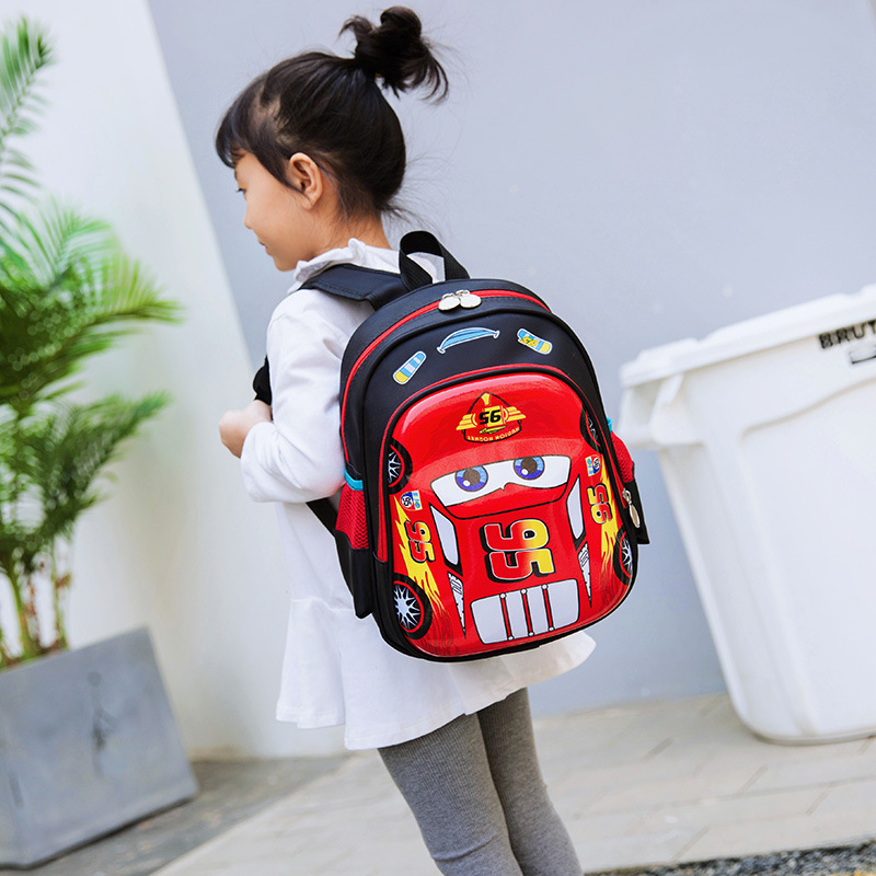 New baby schoolbags for kindergarten boys and girls are cute. Korean-style hard-shell car children's travel backpacks and backpacks are trendy Specification drawing