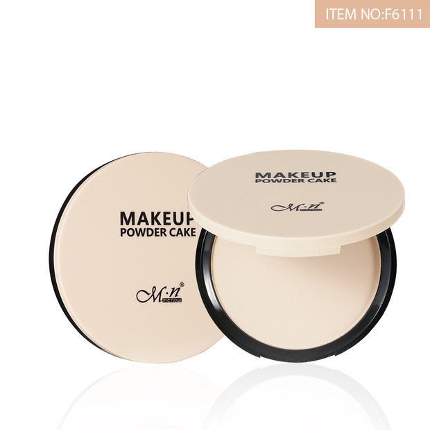 Menow large powder compact one-pat contour, brightening, matte fine powder, light and thin setting powder Item Picture
