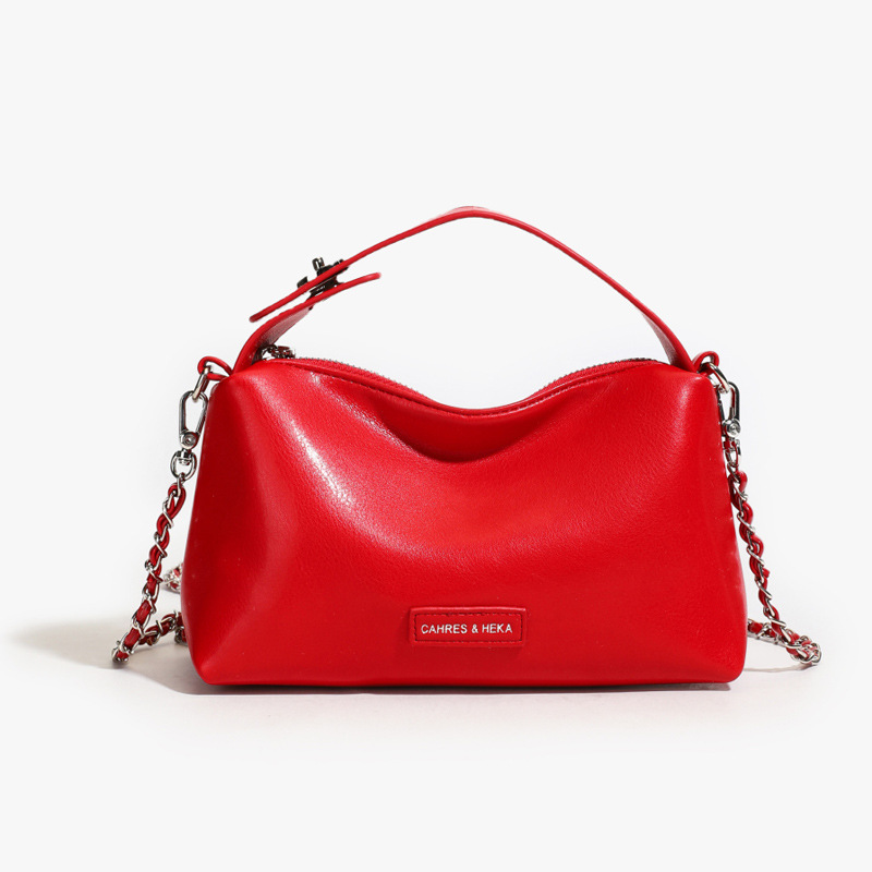 A stylish and elegant hand-held small square bag for women in the summer of 2025, featuring an Instagram-chic and high-end single-shoulder crossbody women's bag Item Picture