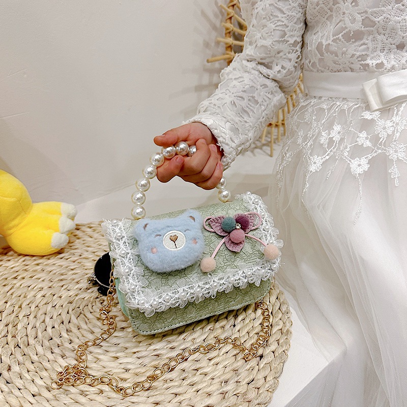 New children's bags, girls' crossbody bag, fashionable and cute, princess bag, trendy for the New Year, single-shoulder delivery for babies details Picture