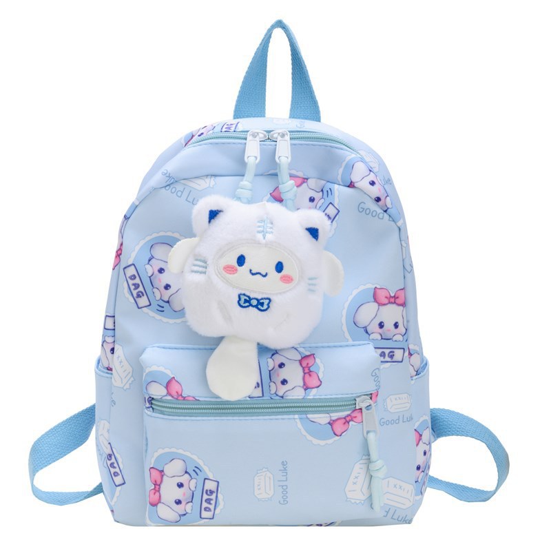 New cute cartoon bag, parent-child casual and trendy backpack, kindergarten children's small schoolbag, girls' travel backpack Item Picture