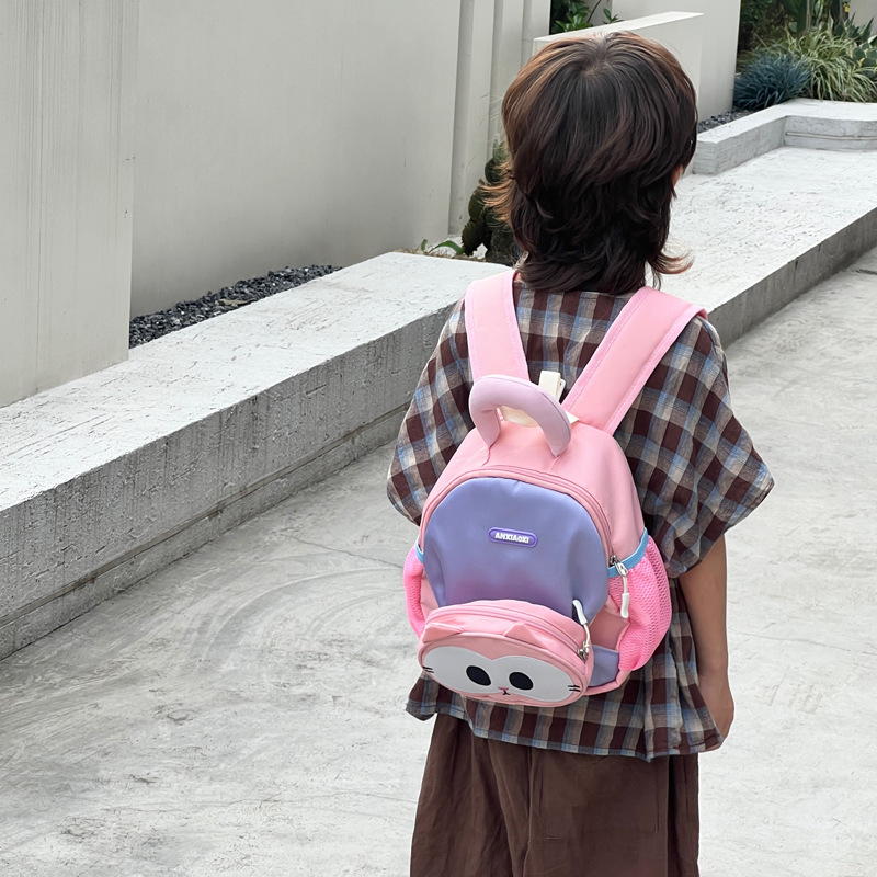 New style kindergarten schoolbag: Cartoon schoolbag for boys aged 1-3-6 and cute mini schoolbag for girls Application Scenario