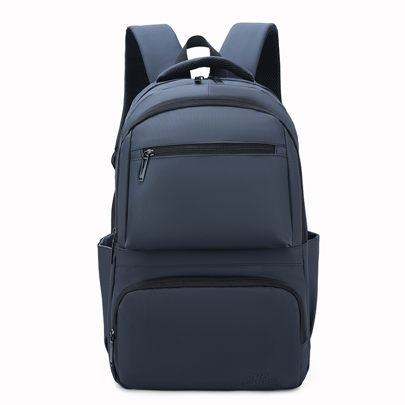 A new large-capacity men's backpack from the manufacturer, a simple and convenient school bag for travel, commuting and business trips Item Picture