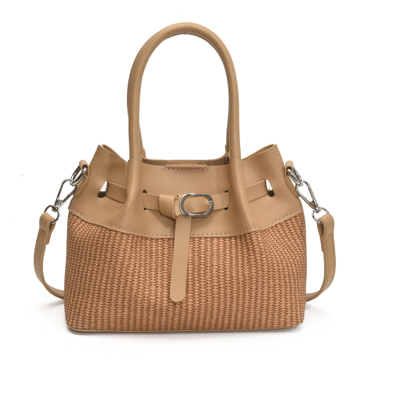 Korean niche design, fashionable, retro and simple single-shoulder bag for women, a new summer 2025 versatile crossbody bucket bag Item Picture