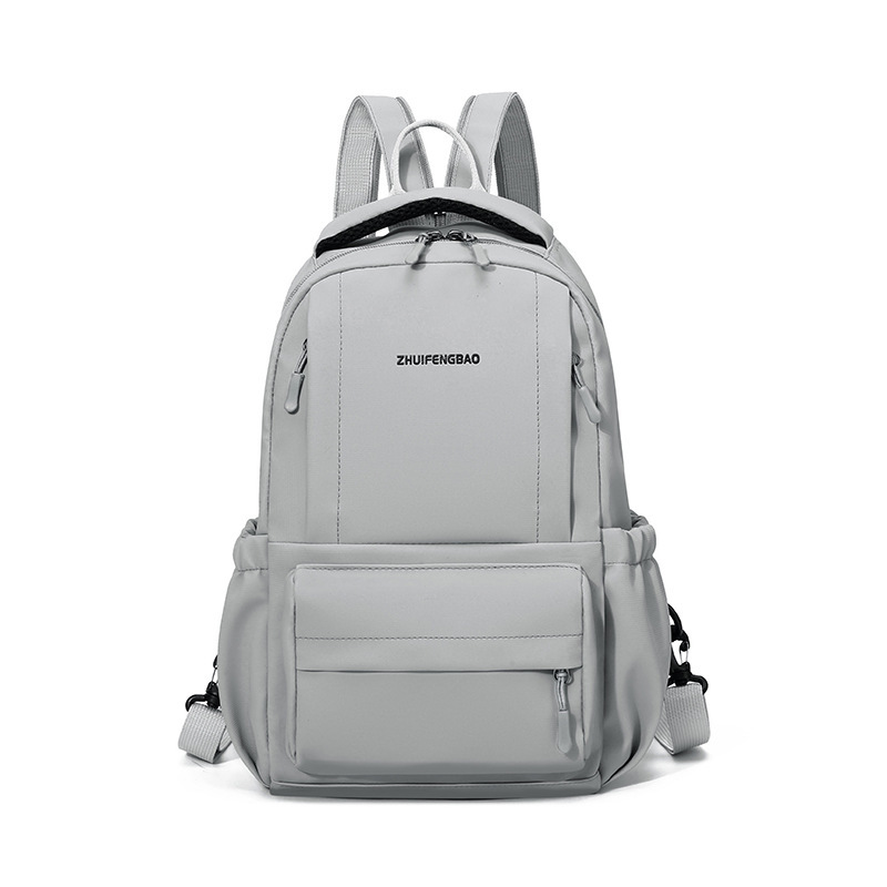 Simple solid-color chest bag, casual travel crossbody bag, unisex single-shoulder bag, sports bag, versatile backpack Item Picture