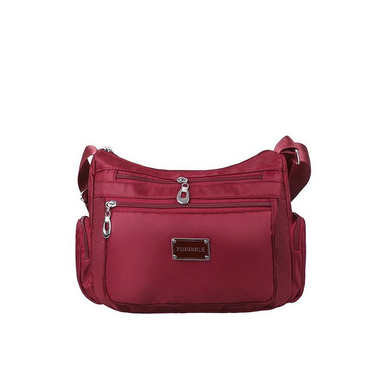 New casual nylon fabric women's bag, single-shoulder crossbody women's bag, trendy single-shoulder bag, cross-border one-piece consignment worldwide Item Picture