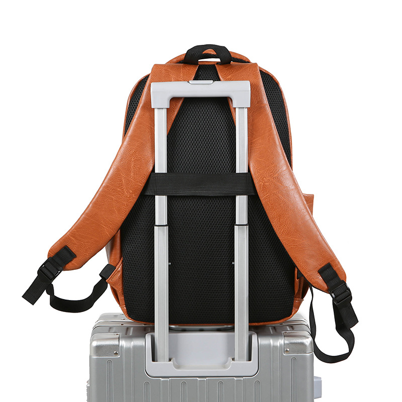 Men's backpack, large-capacity travel bag, simple design, niche computer backpack, schoolbag for junior high school, senior high school and college students, women Application Scenario