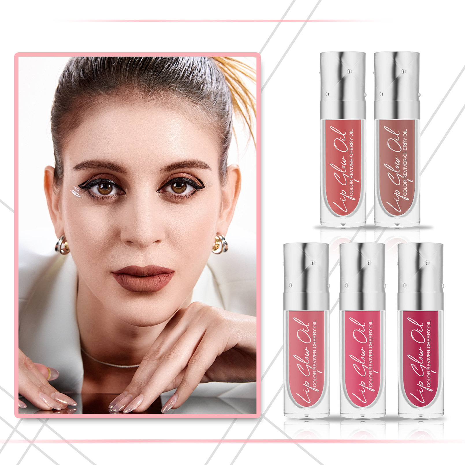 HelloKiss Velvet Matte Lip gloss Lipstick Lip Gloss does not stick to cups and does not fade details Picture