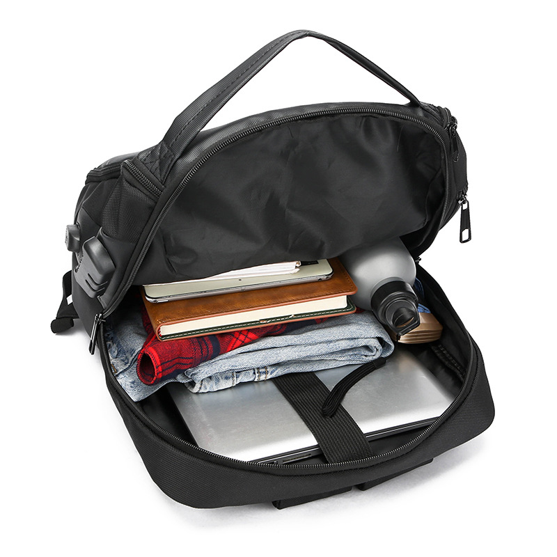 Youdaoplaceholder0 new backpack for men business casual large capacity computer student backpack Item Picture