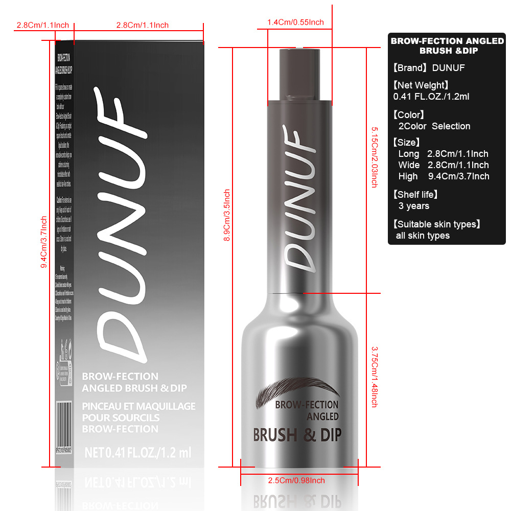 DUNUF 2-color Wild Eyebrow Dye is long-lasting and waterproof. Please check it out! Link Disclaimer - For Foreign trade only Application Scenario