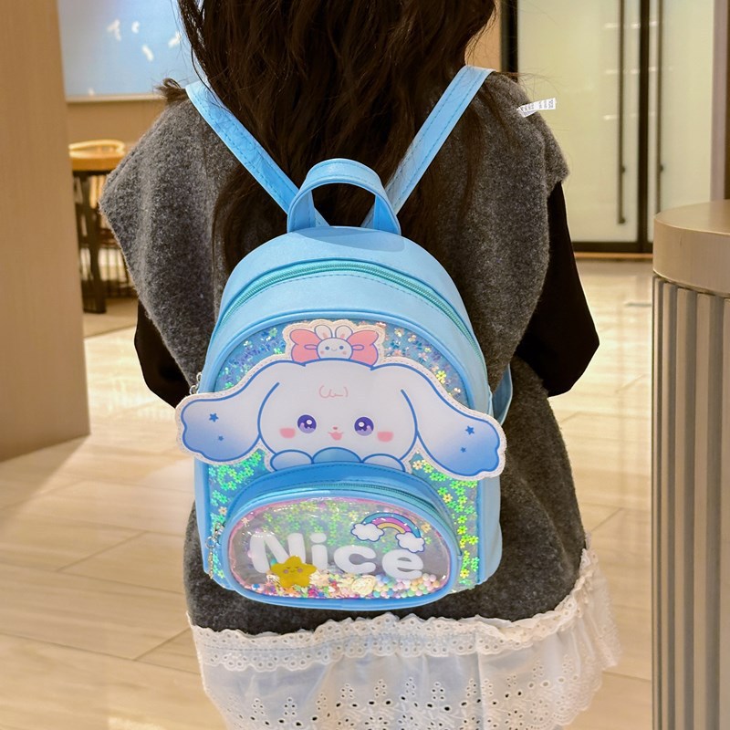 2024 Trendy, cute and lightweight children's backpacks, kindergarten schoolbags, and cartoon small class schoolbags for girls to reduce the burden Application Scenario