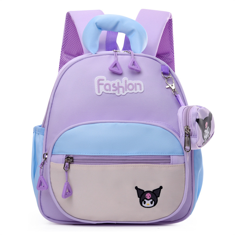 New children's schoolbags with cartoon prints, backpacks for small and middle classes in kindergartens, stylish girls' casual backpacks and travel bags Item Picture