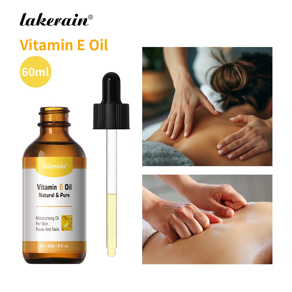 Lakerain Vitamin E Oil Facial massage oil details Picture