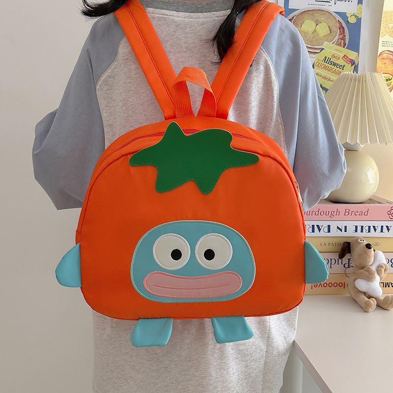 Cute cartoon children's schoolbags for kindergartens, backpacks for little girls going out, backpacks for boys, primary school boys and babies Specification drawing