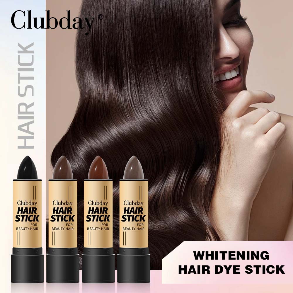 Cross-border white hair covering disposable hair dye cream, best-selling lipstick-style non-damaging temporary hair dye, wholesale for foreign trade details Picture