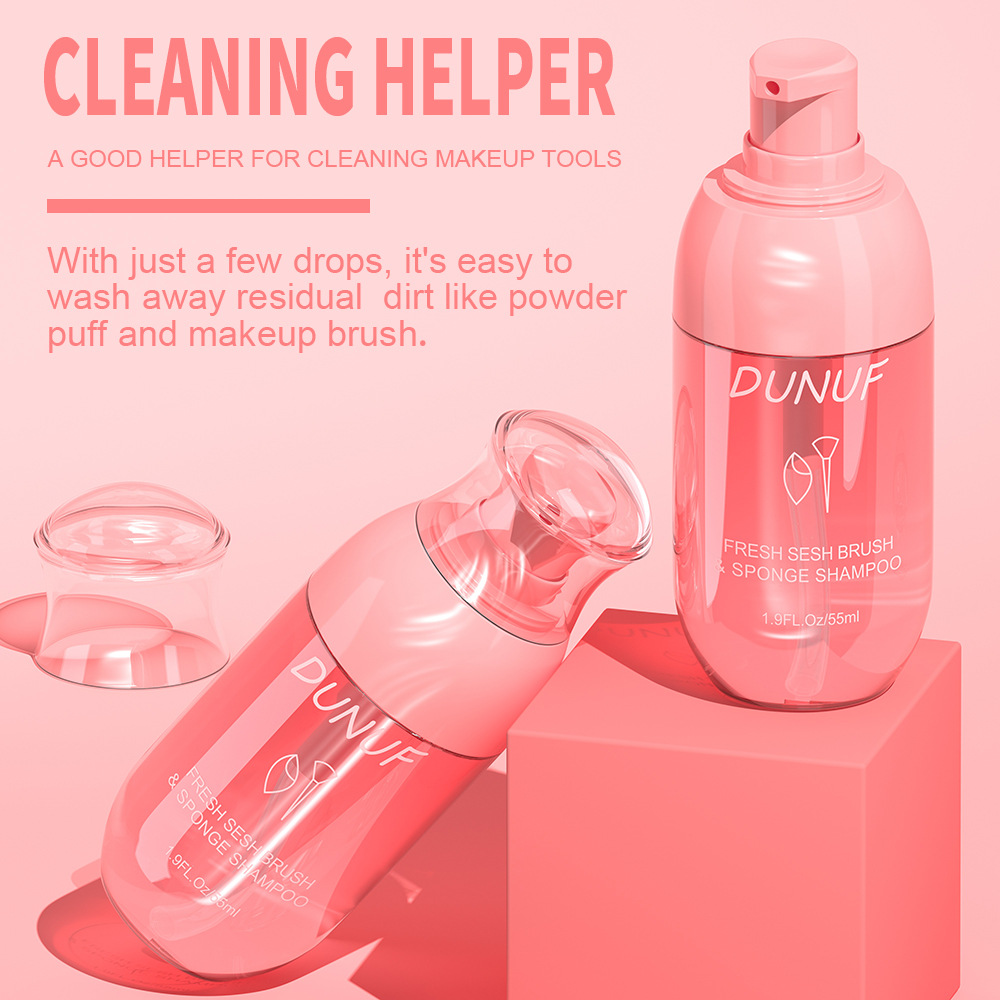 DUNUF 55ML Makeup Tool Cleaner, please check! Link Disclaimer - For Foreign trade only Specification drawing