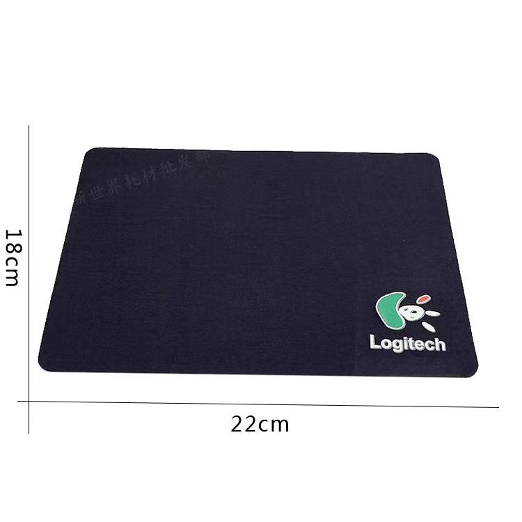 Mouse thin pad machine delivery, advertising gifts, office desk pads, small black rubber game pads, wholesale mouse pads details Picture