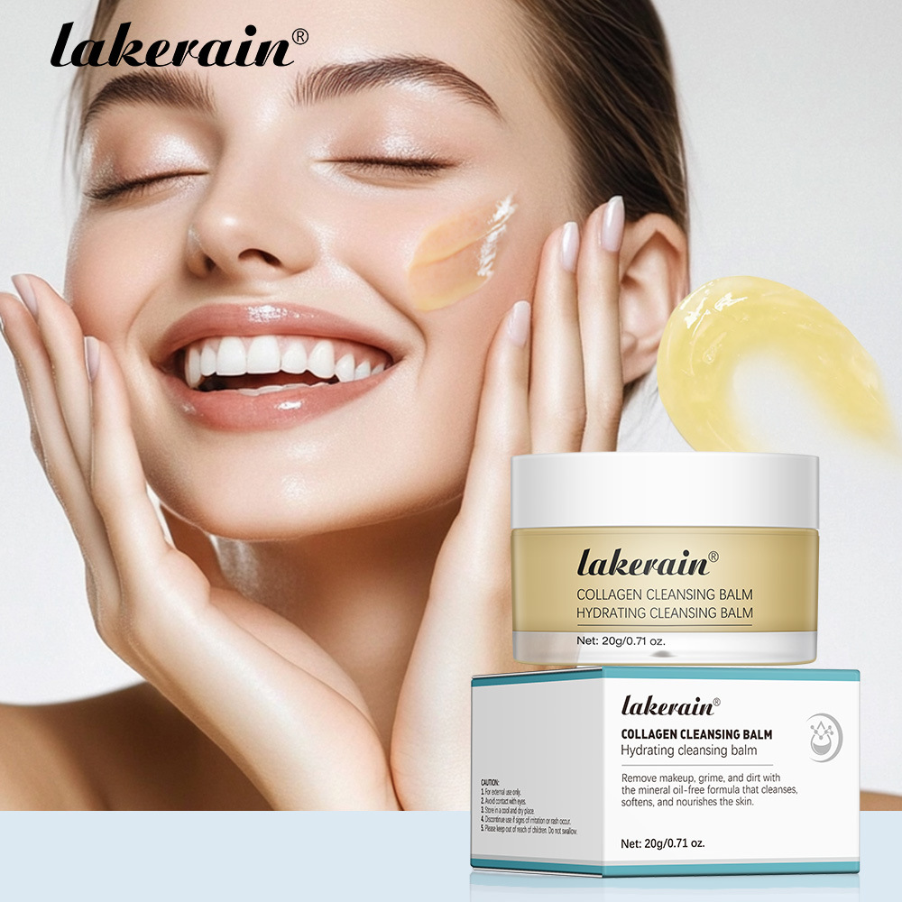 lakerain Makeup Remover Cream with rose fragrance, gentle and refreshing. Facial and lip makeup remover cream Specification drawing