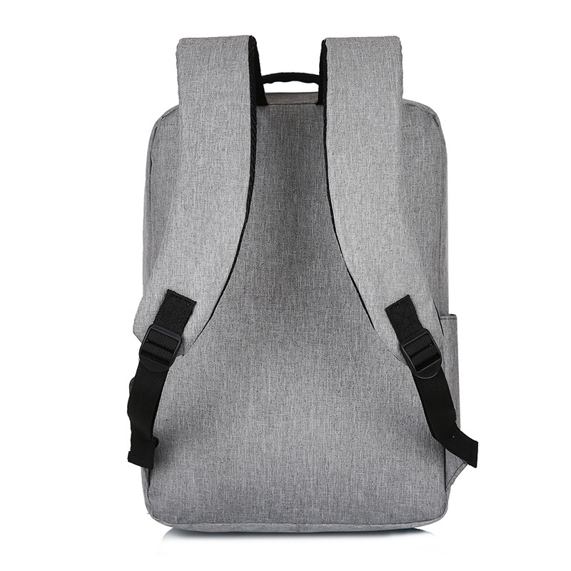 Wholesale Oxford cloth solid-color computer bags, 14-inch and 15.6-inch notebook backpacks, men's business travel backpacks details Picture