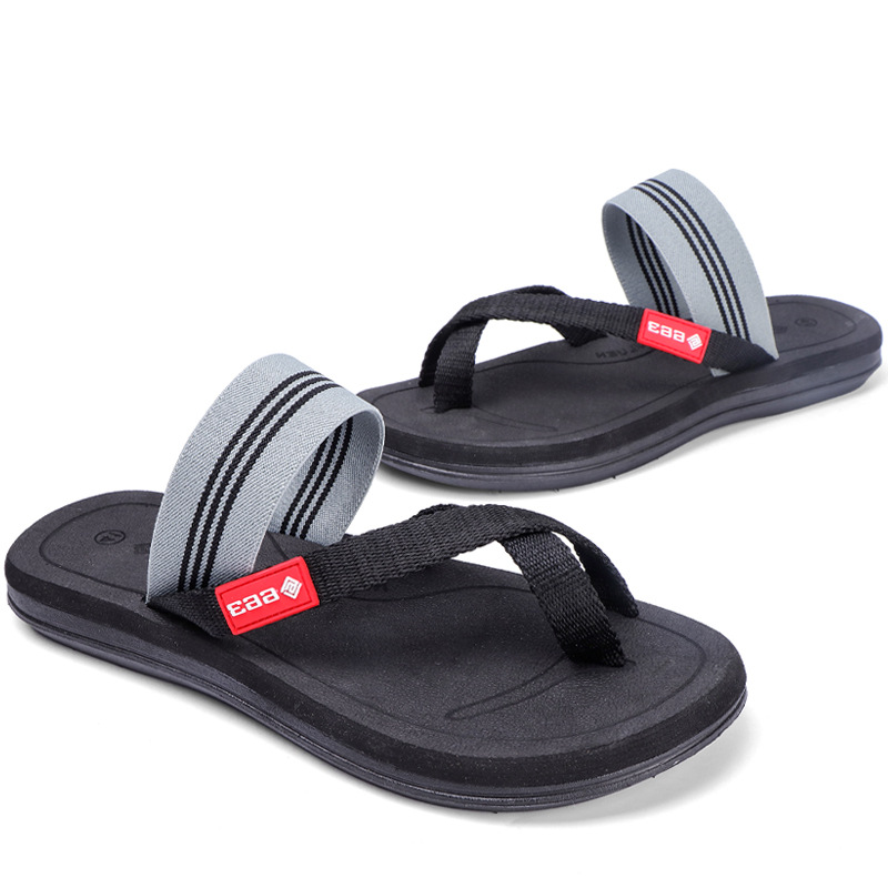 Wholesale of new flip-flops for women's summer beach casual wear, anti-slip thick-soled flip-flops for men and women Item Picture