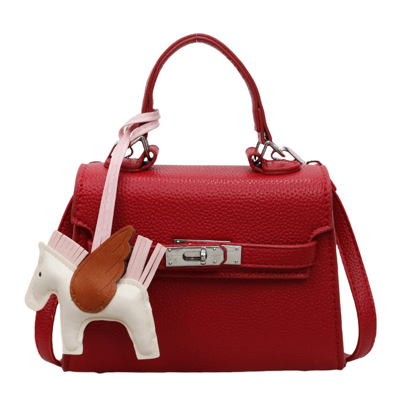 The Korean version of the hand-held small square bag for women in 2025, a new single-shoulder bag with a niche design, simple and versatile, trendy crossbody Kelly bag Item Picture