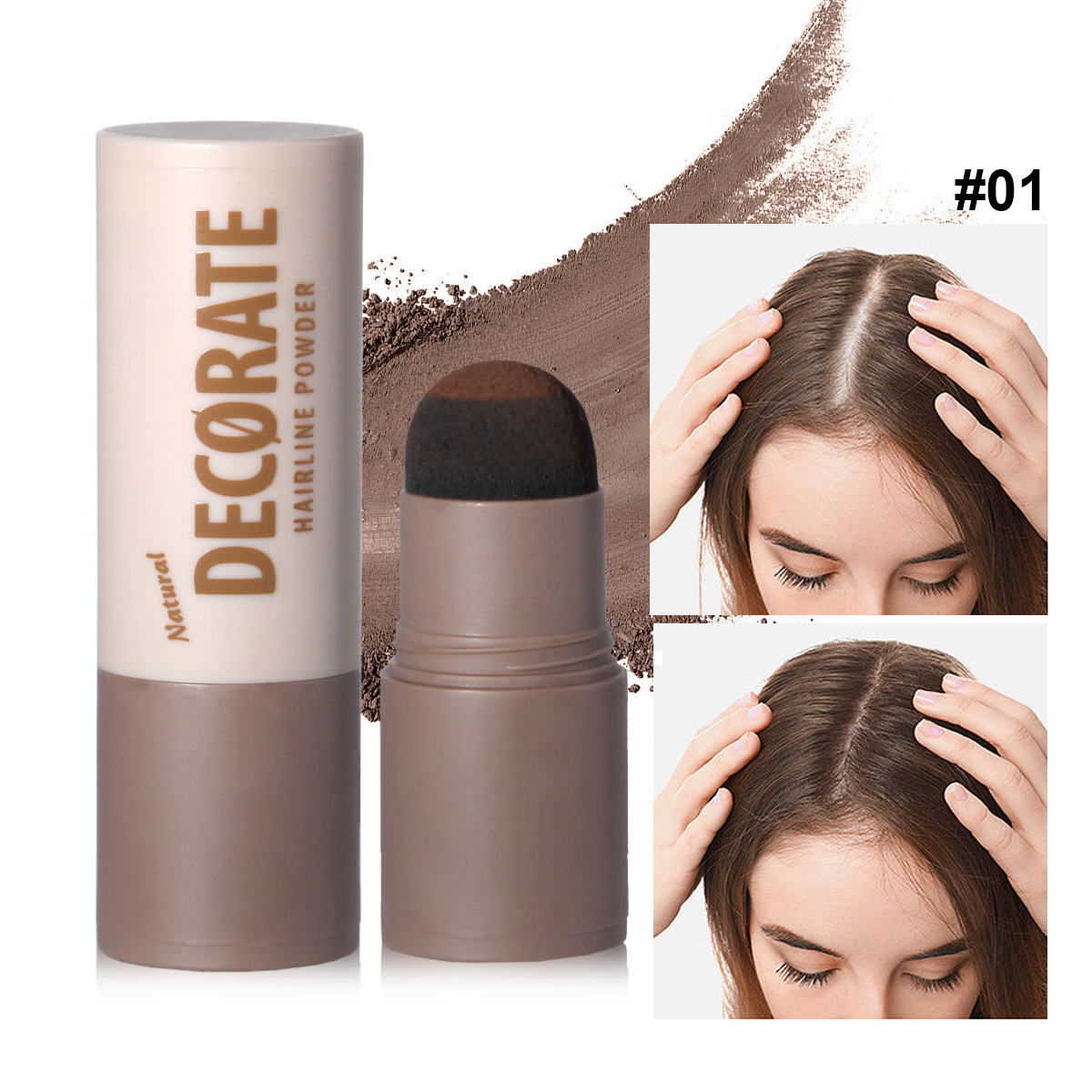 Cross-border MAFFICK natural hairline Contour Powder, contouring powder that doesn't smudge easily, shadow powder full figure