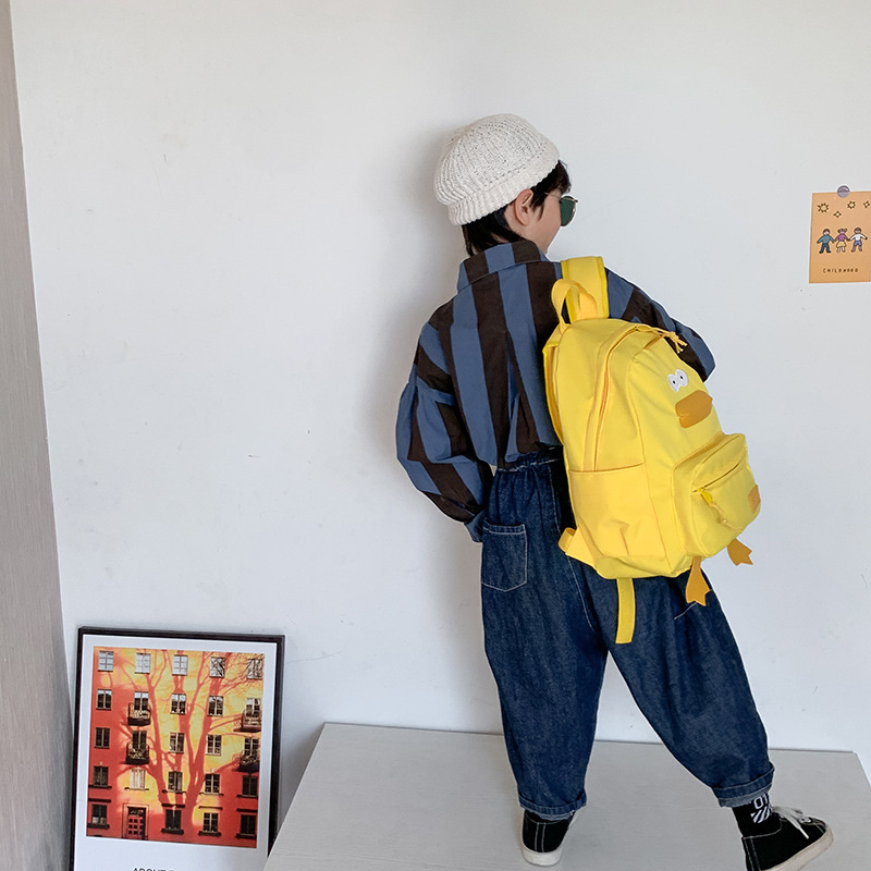 Korean-style cute children's bag and backpack for summer 2024, new large-capacity kindergarten schoolbag, casual small backpack Specification drawing