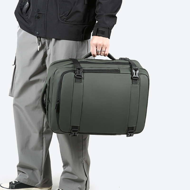 New cross-border Korean version men's backpacks, large-capacity, simple commuting computer bags for foreign trade, and school bags for junior and senior high school students Specification drawing