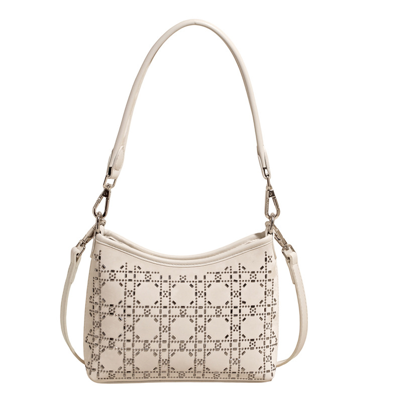 Summer handbag, women's hand-held armpit pillow bag, 2025 new style diamond-encrusted design, single-shoulder fashionable crossbody bag Item Picture