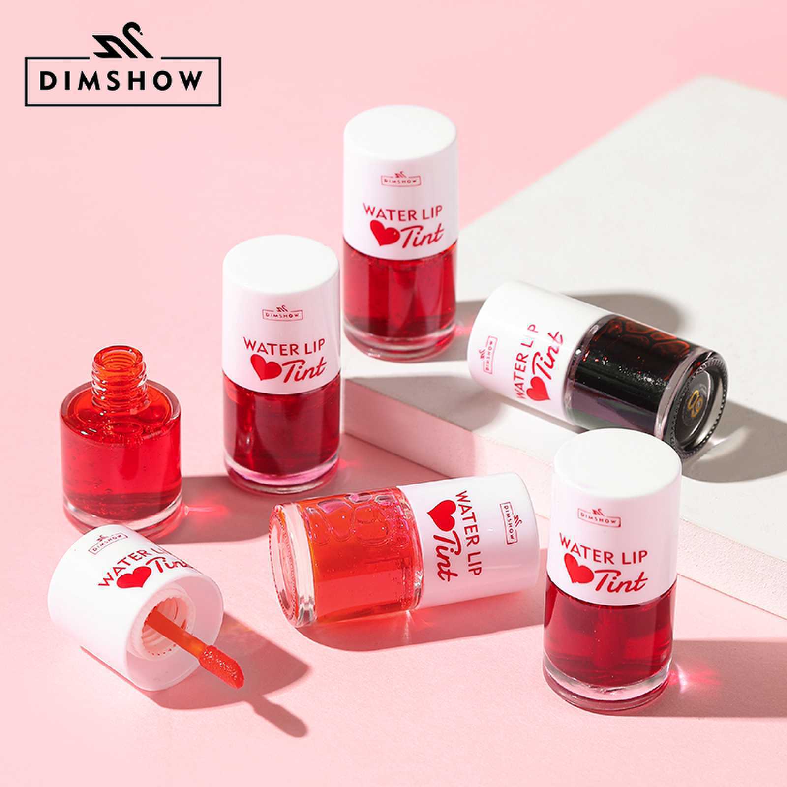 DIMSHOW's cross-border bestsellers, the non-fading lip gloss and matte lip gloss, are not easy to stick to cups of beauty lipstick water details Picture