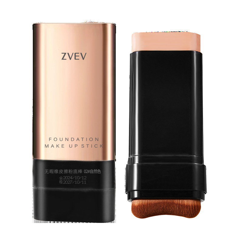 ZVEV Flawless Eraser Foundation Stick is hydrating, lightweight, waterproof, not easy to smudge, and provides long-lasting concealer. It is a foundation liquid and base cream Item Picture
