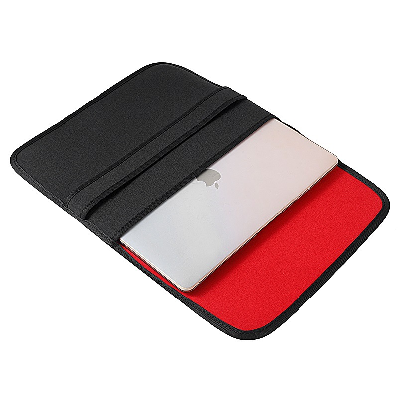 Suitable for Apple and Huawei 13Air14pro laptop inner liner bag, flip cover clutch bag, 15-inch diving material computer bag Application Scenario