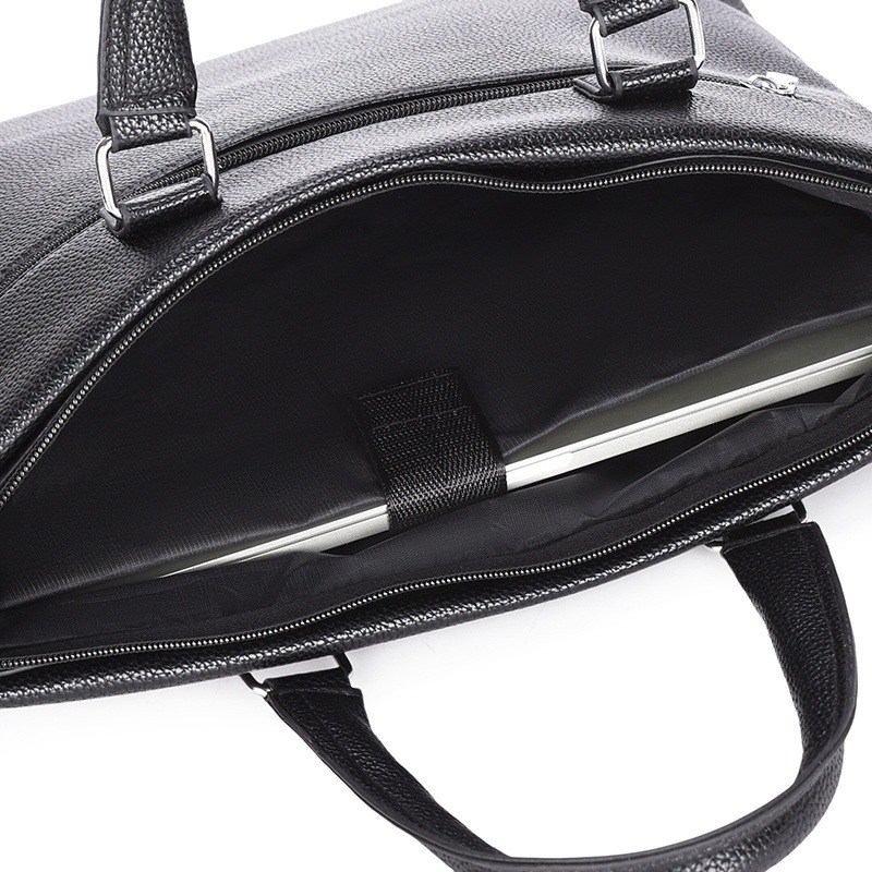 Wholesale 2025 Men's bags, business handbags, hand-held briefcases, single-shoulder bags, crossbody bags, hand-held large-capacity briefcases Application Scenario