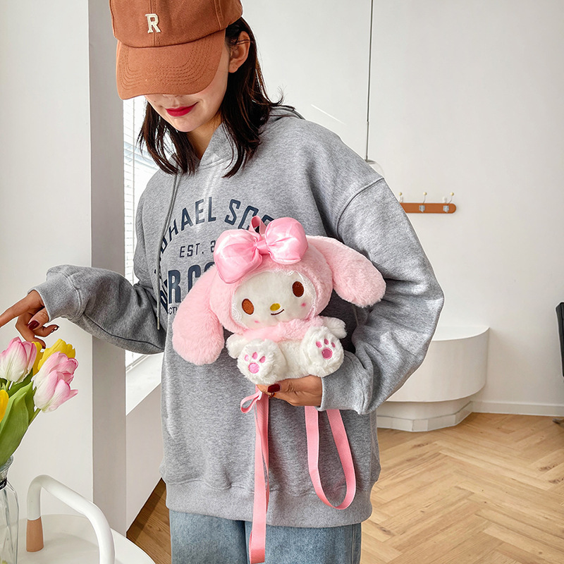 New children's bags: Children's plush toy bags, cartoon and cute backpacks details Picture