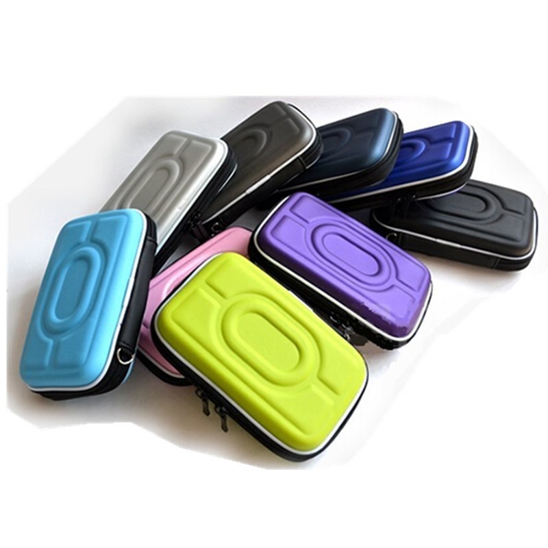 Western Digital Seagate 2.5-inch data cable storage box accessories shockproof protective bag EVA portable hard drive case full figure