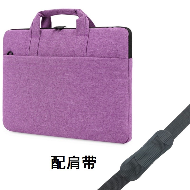 New crossbody bag, 13-inch thin macbook casual handbag, colorful fleece single-shoulder laptop bag Specification drawing