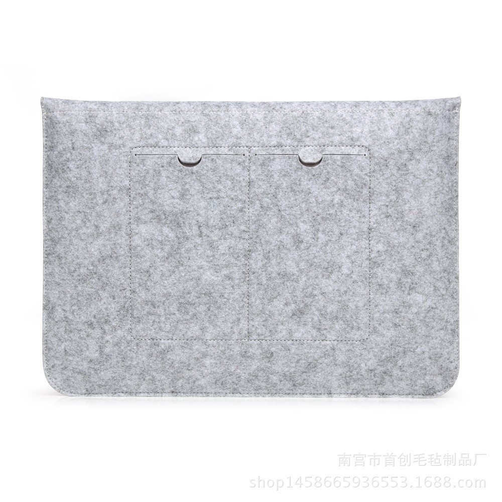 Notebook inner liner bag, Apple macbook 11-inch, 13-inch, 15.6-inch PRO protective case, Xiaomi felt electric liner bag Specification drawing