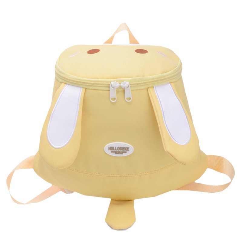 New cartoon boys' and girls' cute rabbit schoolbags, super cute girls' backpacks, children's double-shoulder backpacks Item Picture