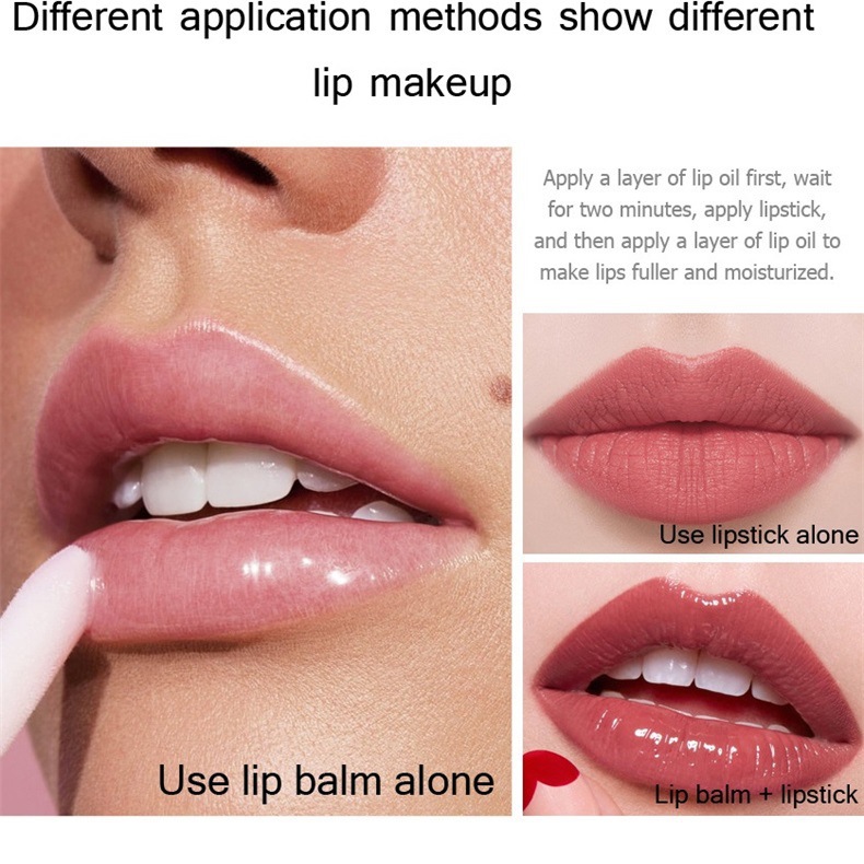 Fit Colors Mini Capsule Lip Gloss Transparent Color-changing Ball Lip Gloss Oil Cross-border AliExpress Specification drawing