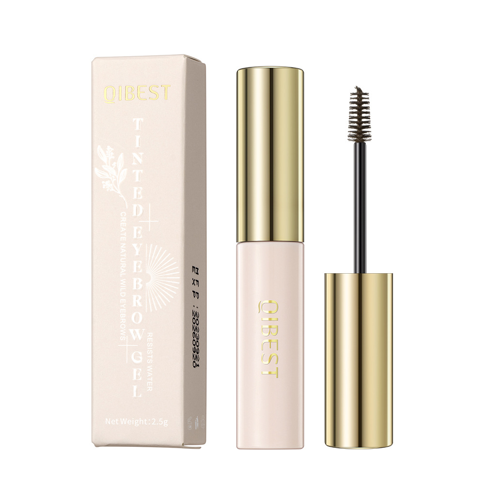 QIBEST Cross-border Three-dimensional Thickening Eyebrow Dye, Quick-drying Eyebrow Dye Cream, long-lasting, Waterproof, No smudging, No Smudging wholesale Item Picture