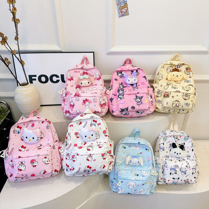 Kulomi Mini Backpack, a cute travel backpack for girls, 2024 new mini children's travel versatile backpack details Picture