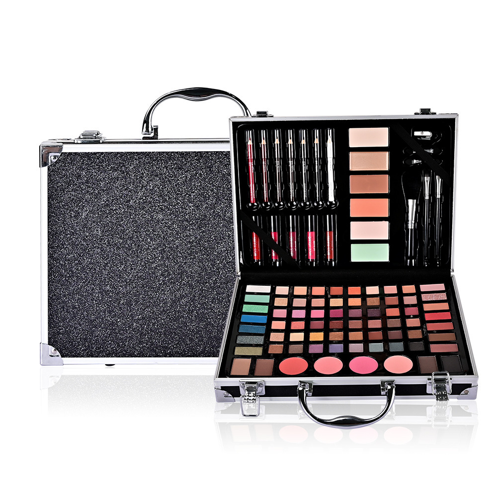 MISSYOUNG Blush and Eyeshadow Set, Sparkling Makeup Box Set, Cross-border ins Makeup combination details Picture