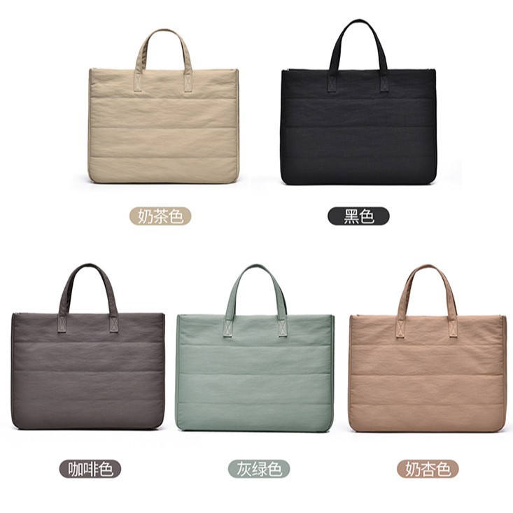 Handbag for Women 2025 New multi-functional tote bag, simple commuting shoulder bag, tablet and laptop bag details Picture