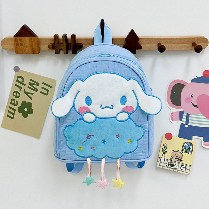 New casual, versatile and trendy small bag, cute cartoon, and stylish Kuromi backpack for little class girls in kindergarten details Picture