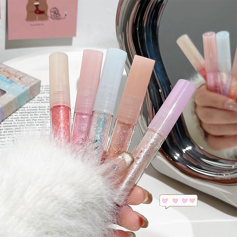 Art Value Shining Like Stars Liquid Eyeshadow Set: Five-color dotting and layering, versatile natural powder sparkling Eyeshadow Application Scenario